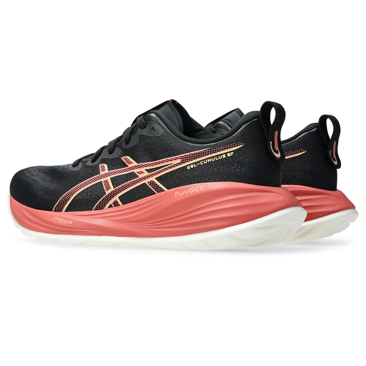 Women's GEL-Cumulus 27 (003 - Black/Orange Glow)