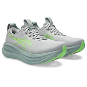 Women's Gel-Nimbus 28 (020 - Cloud Grey/Illuminate Green)