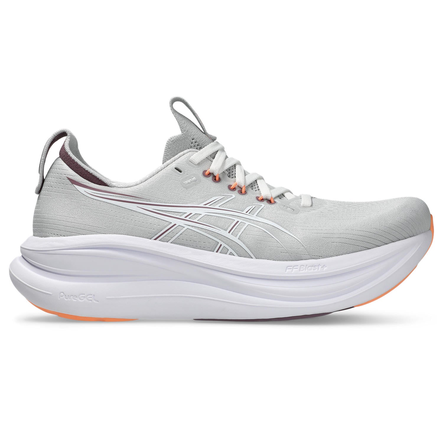 Women's Gel-Nimbus 28 (022 - Cloud Grey/Dusty Mauve)