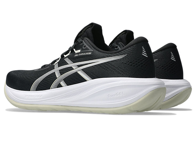Women's Gel-Cumulus 28 (002 - Black/White)