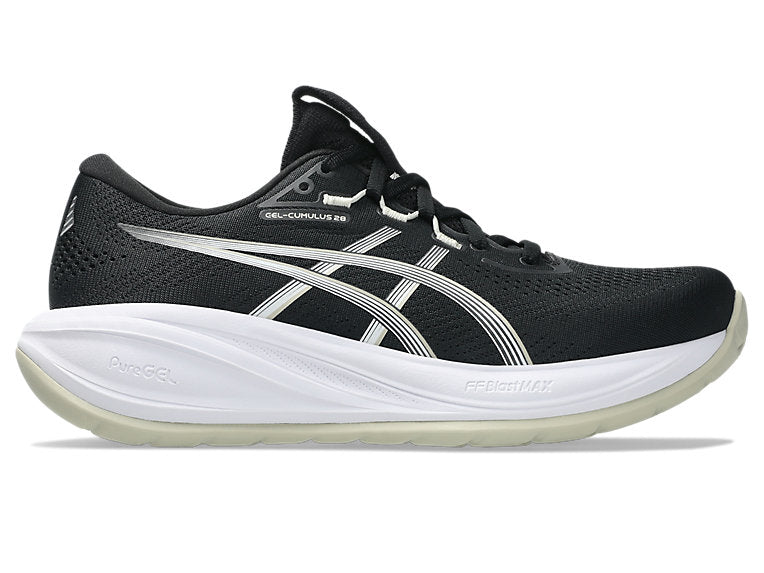 Women's Gel-Cumulus 28 (002 - Black/White)