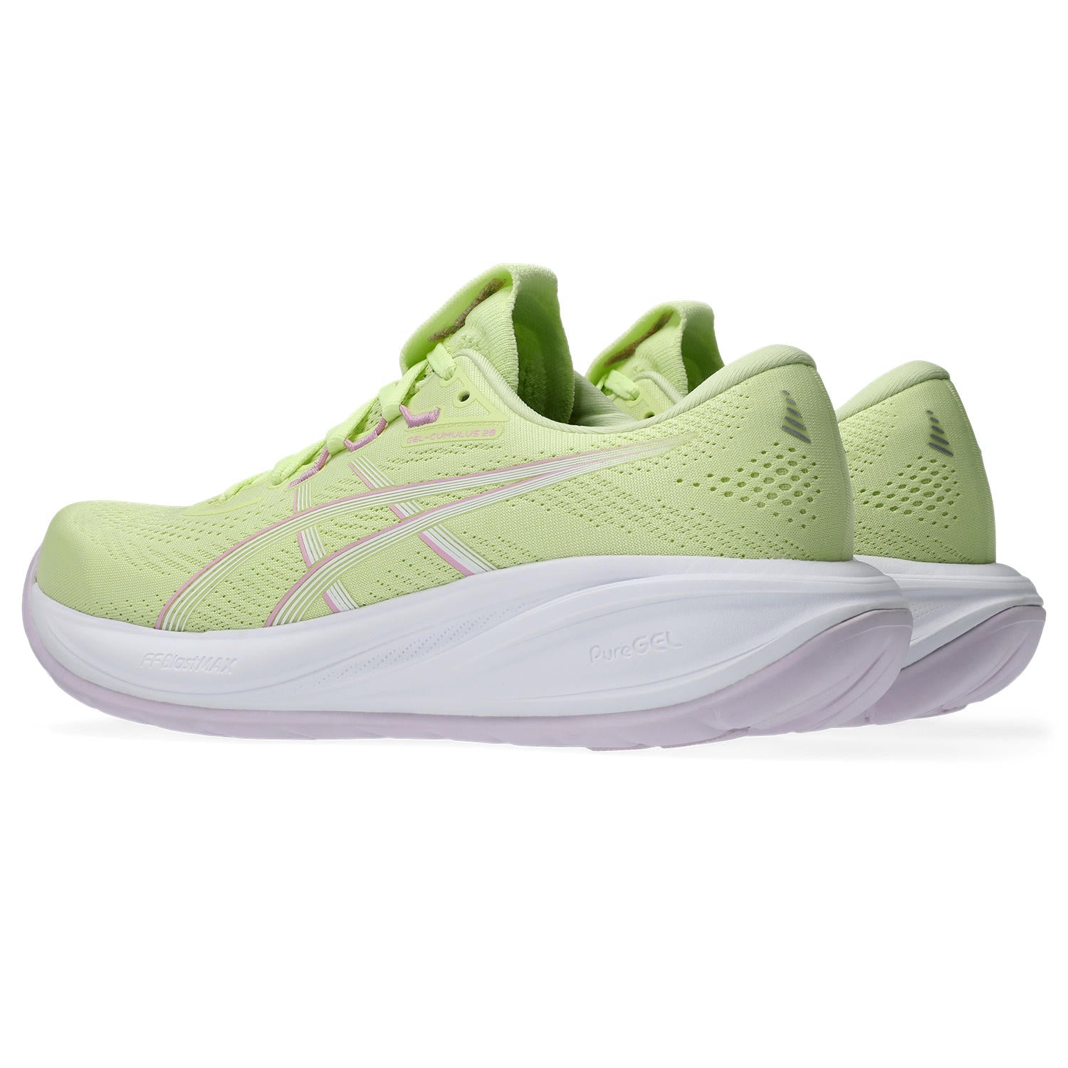Women's Gel-Cumulus 28 (300 - Glow Green/Hazy Lilac)