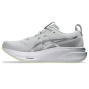 Women's Gel-Kayano 33 Platinum (020 - Platinum/Glow Green)