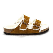 Men's Arizona Shearling Sandals In Mink