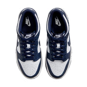 Grade-School Nike Dunk Low White / Midnight Navy - White FB9109-116