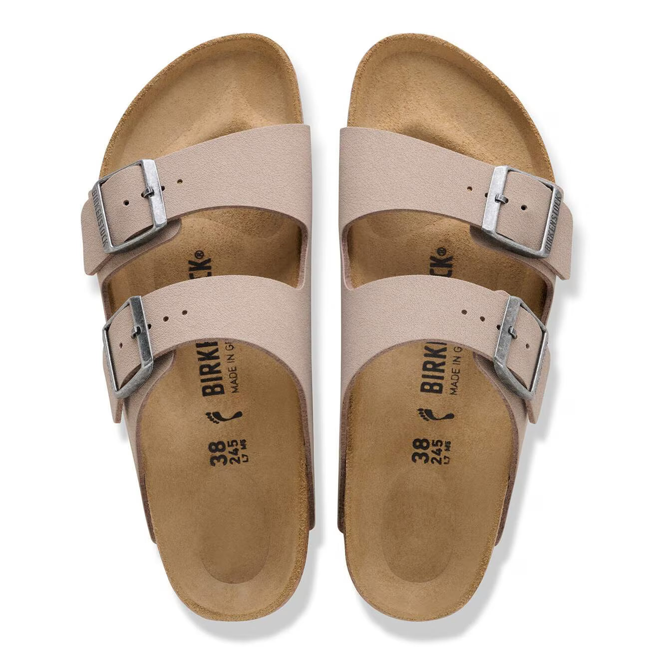 Arizona Birkibuc Sandal (Gray Taupe)