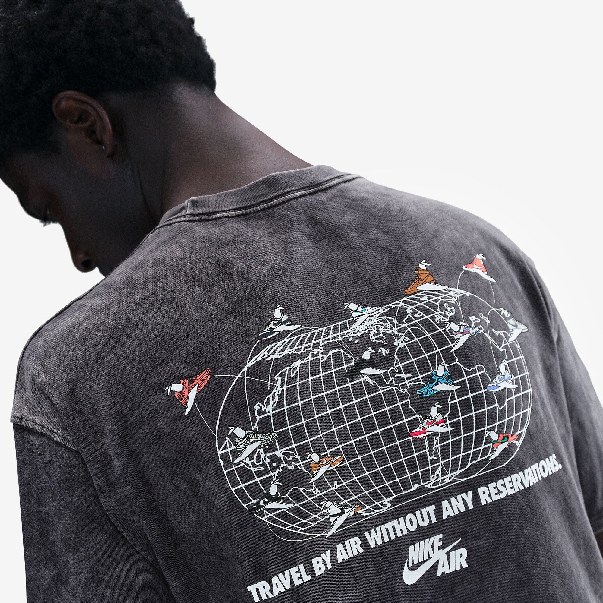 Men's Nike Sportswear Air Culture Graphic T-Shirt - Black