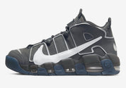 Men's Nike Air More Uptempo 96 DQ5014-068 Sneakers Iron Gray White Leather Shoes