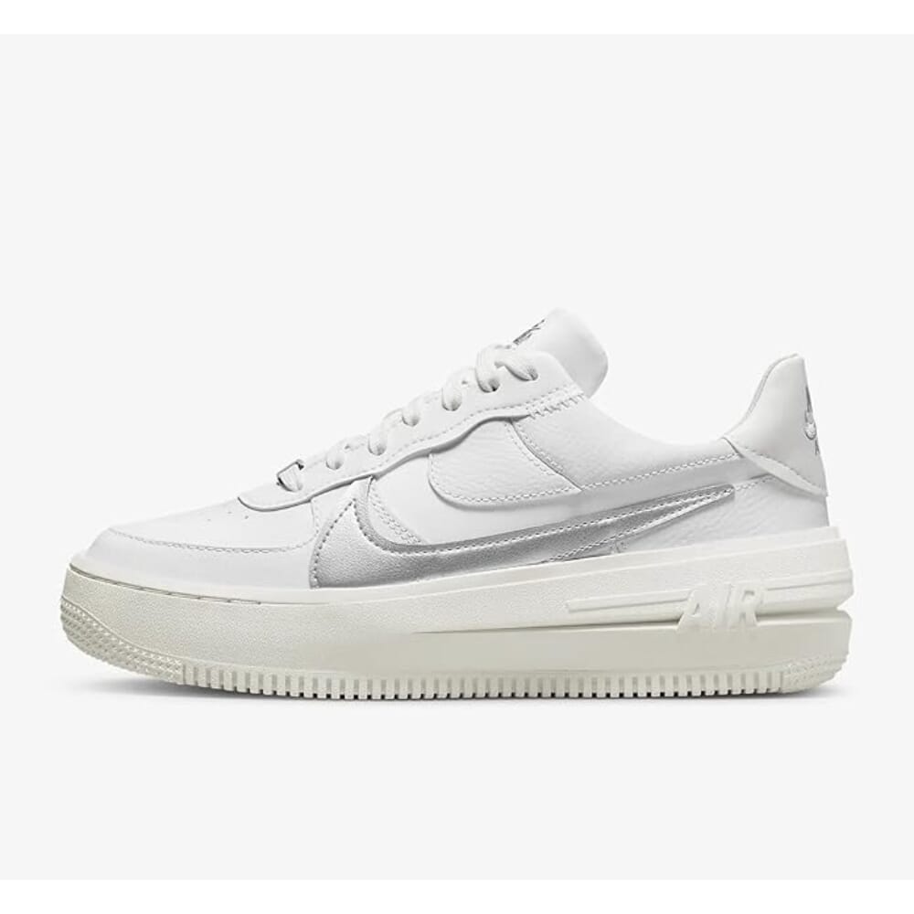 Nike Air Force 1 PLT.AF.ORM Summit White/Metallic Silver  DJ9946-101 Women's