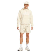 Men's Nike Club Fleece Pullover Hoodie - Lt Khaki/Sail