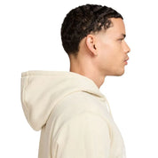 Men's Nike Club Fleece Pullover Hoodie - Lt Khaki/Sail