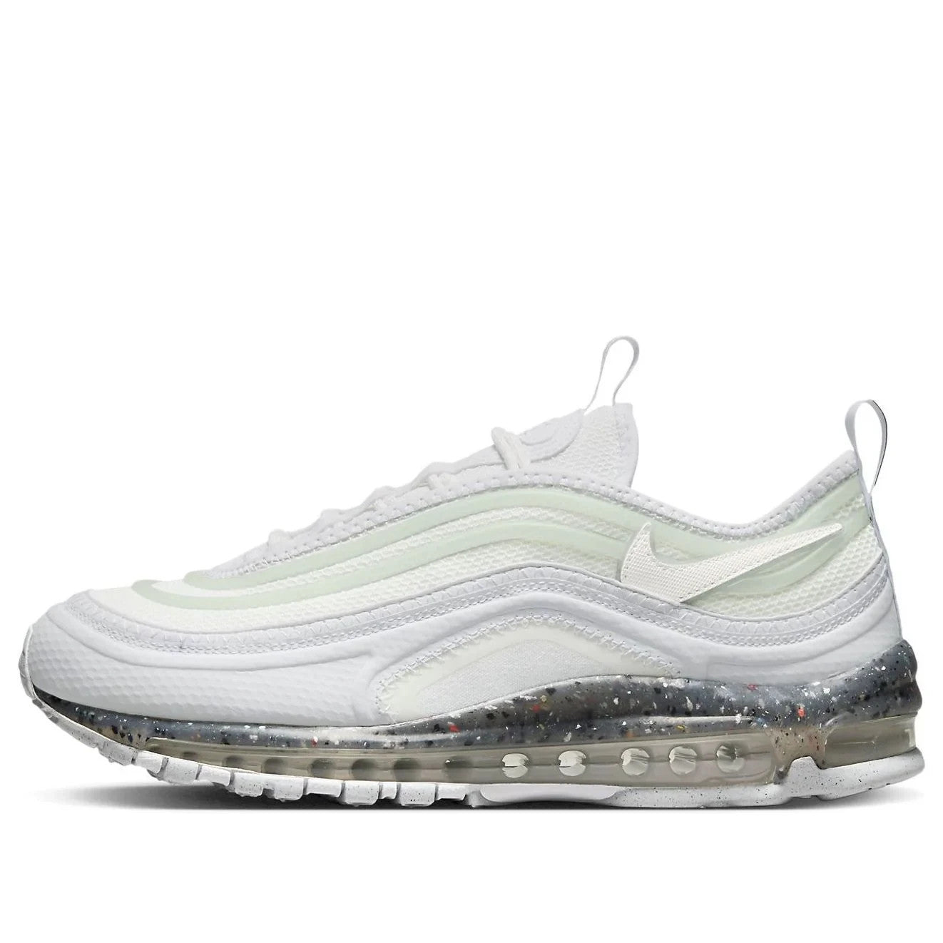 Men's Nike Air Max Terrascape 97 DQ3976-101 Sneaker Triple White Lifestyle Shoes