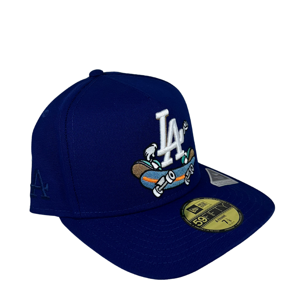 New Era LA Dodgers Cartoon 59FIFTY A-Frame Fitted Cap