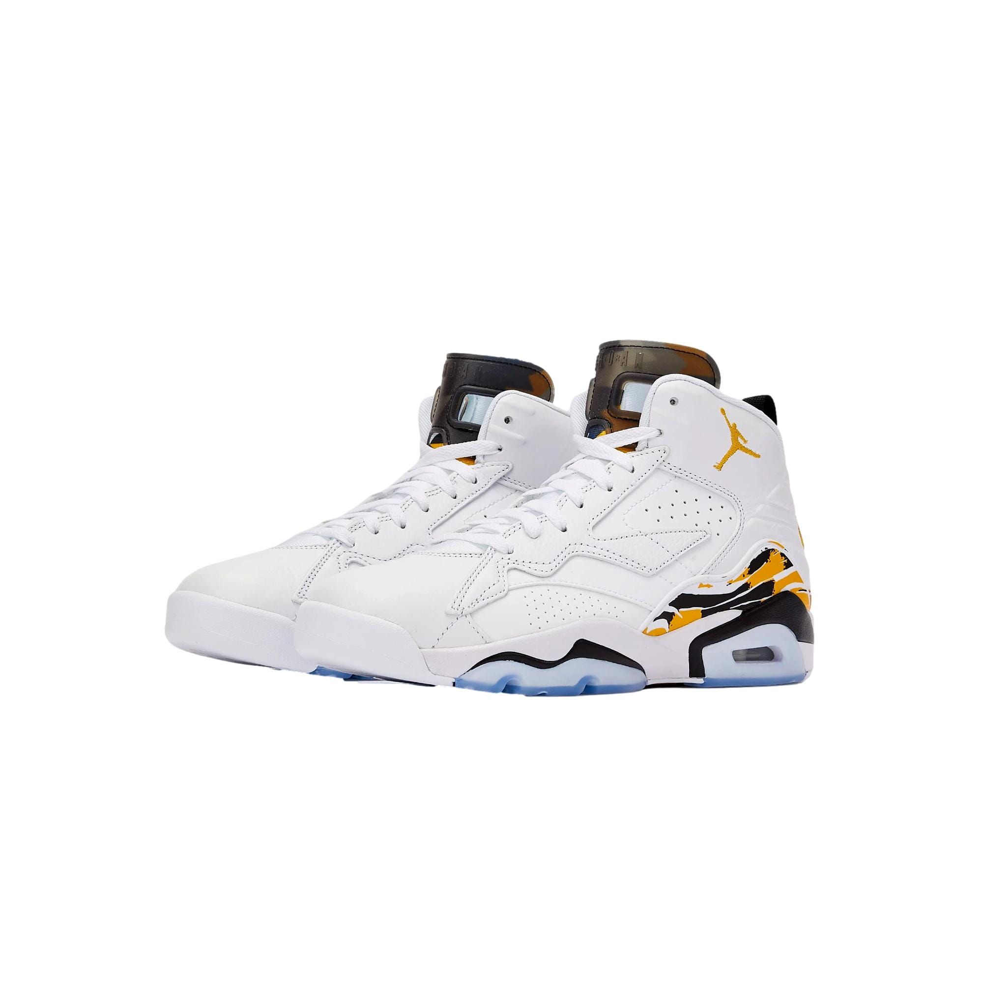 Men's Nike Jordan MVP White/Yellow Ochre-Black DZ4475-107