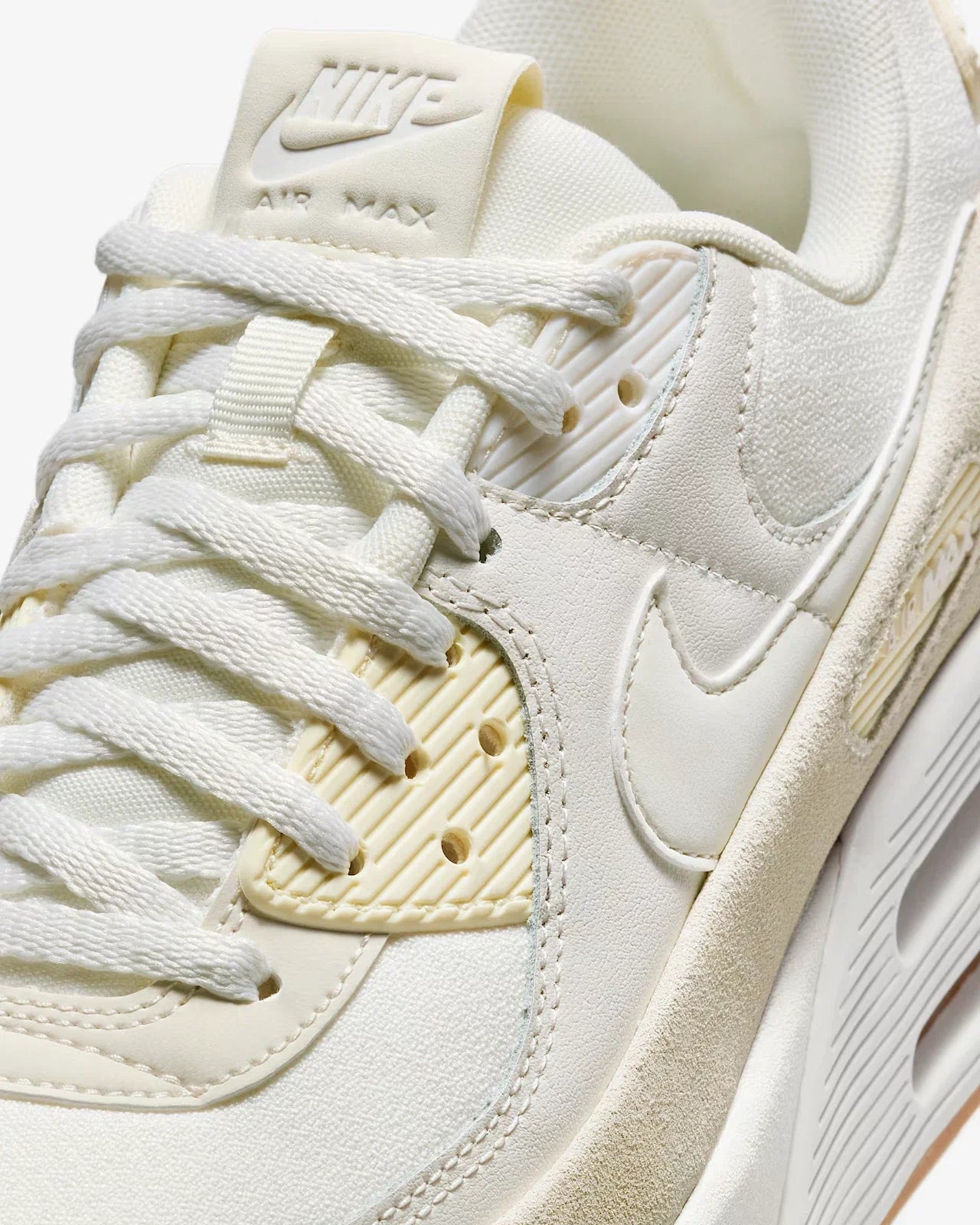 Nike Air Max 90 LV8 FD4328-100 Sneakers Ivory Platform Shoes RHS8025