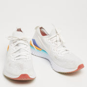 Nike Epic React White Knit Fabric Low Top Sneakers