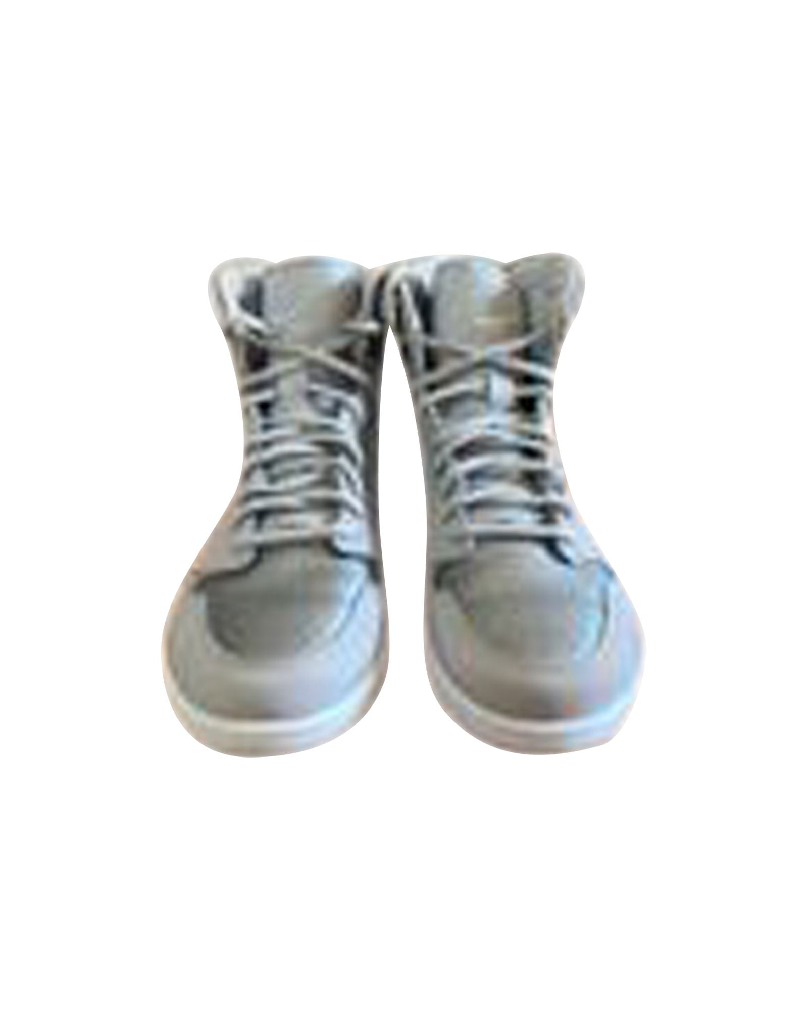 Nike Air Jordan 1 High CO Japan in Neutral Grey Silver White Leather