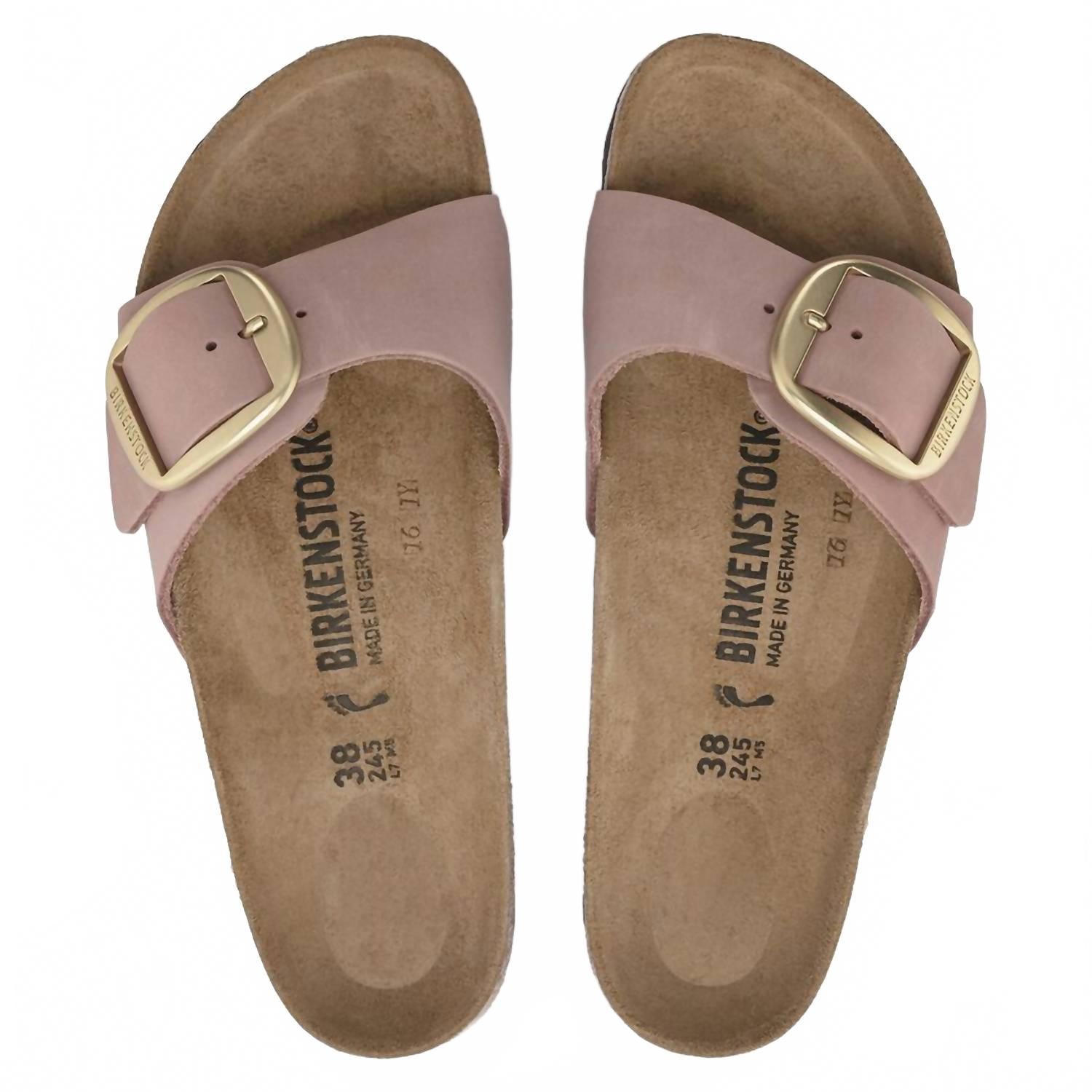 Women's Madrid Big Buckle Sandals In Old Rose