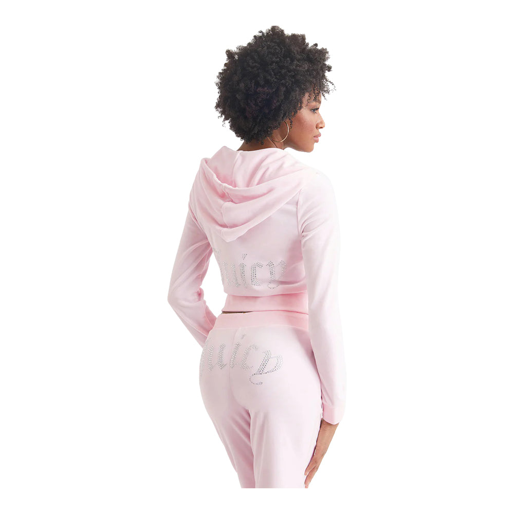 Juicy Couture Women's OG Big Bling Velour Hoodie