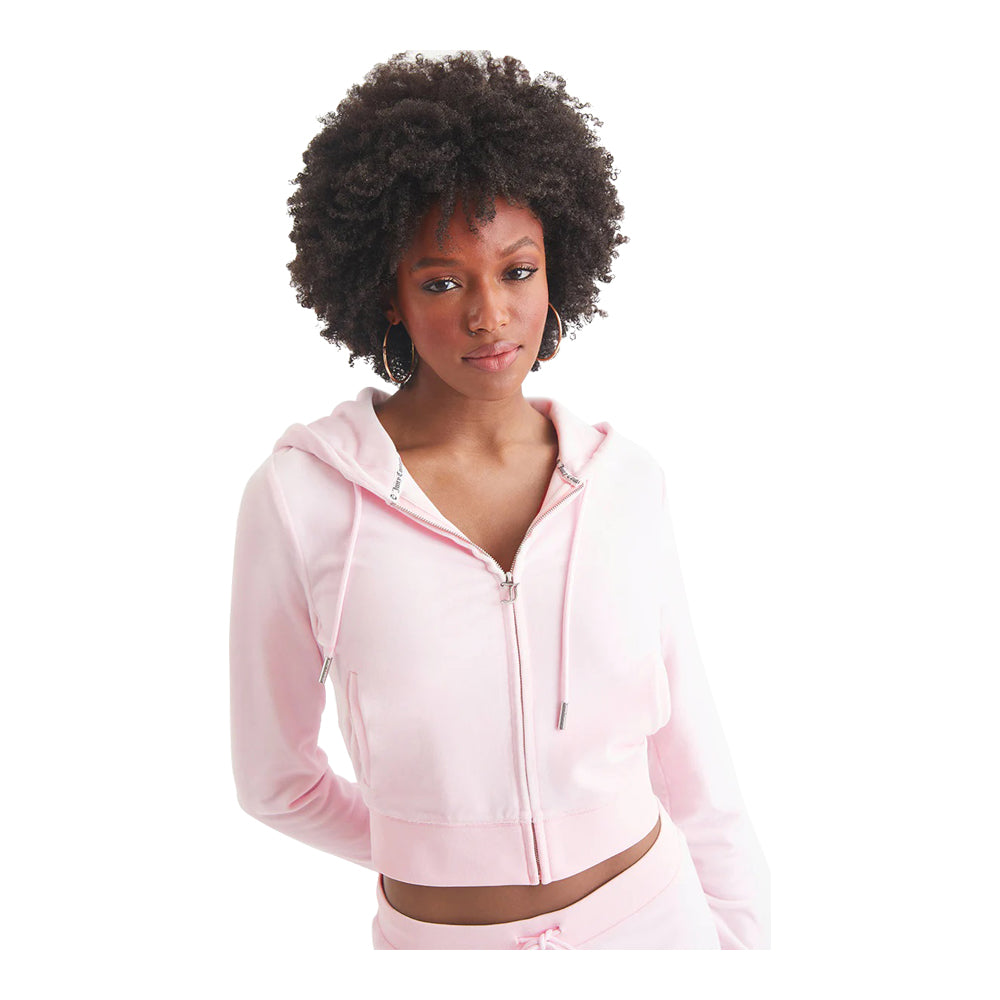 Juicy Couture Women's OG Big Bling Velour Hoodie