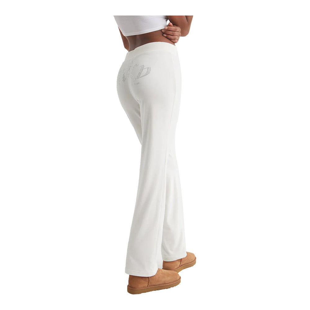 Juicy Couture Women's OG Big Bling Velour Track Pants