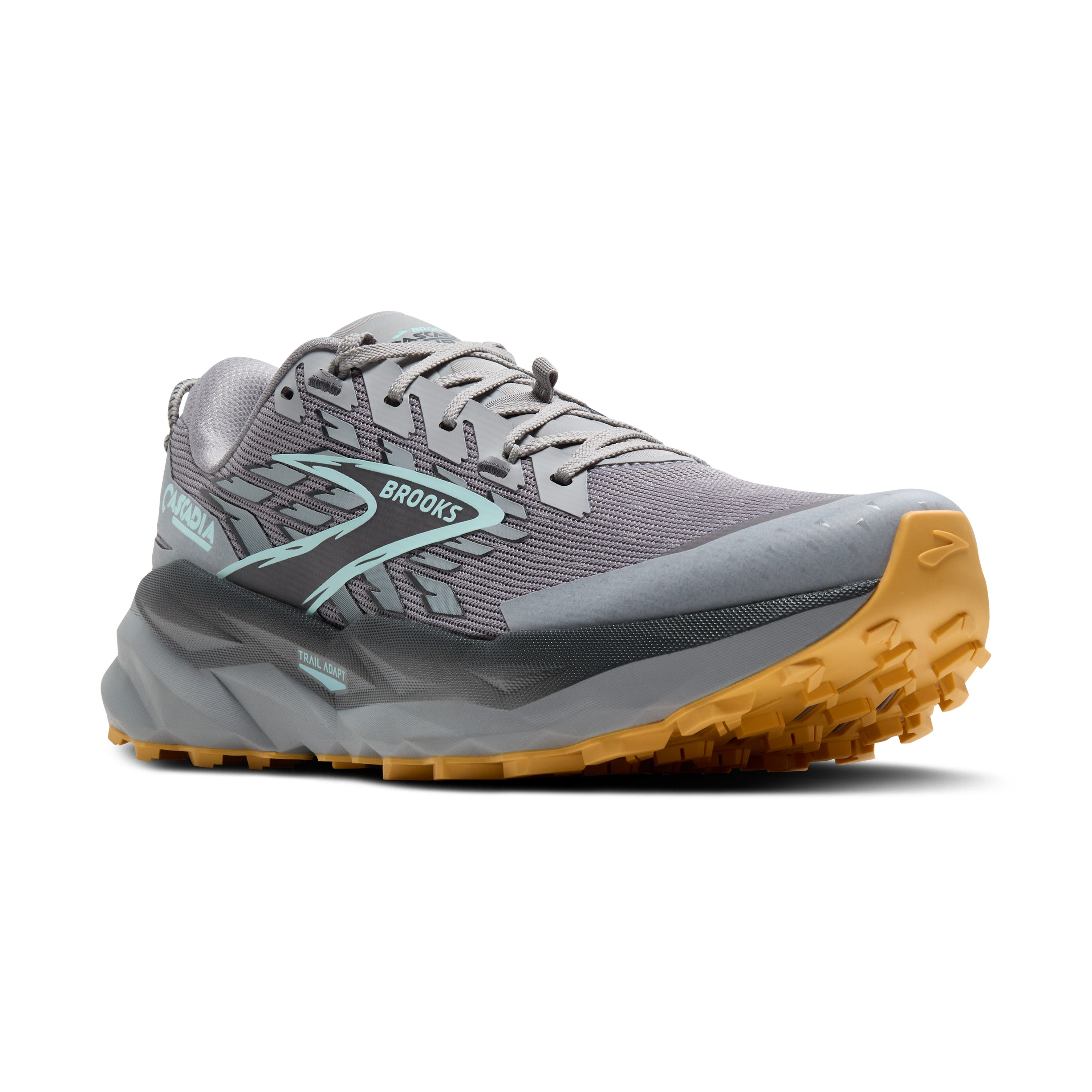 Men's Cascadia 19 (098 - Alloy/Ebony/Orange)