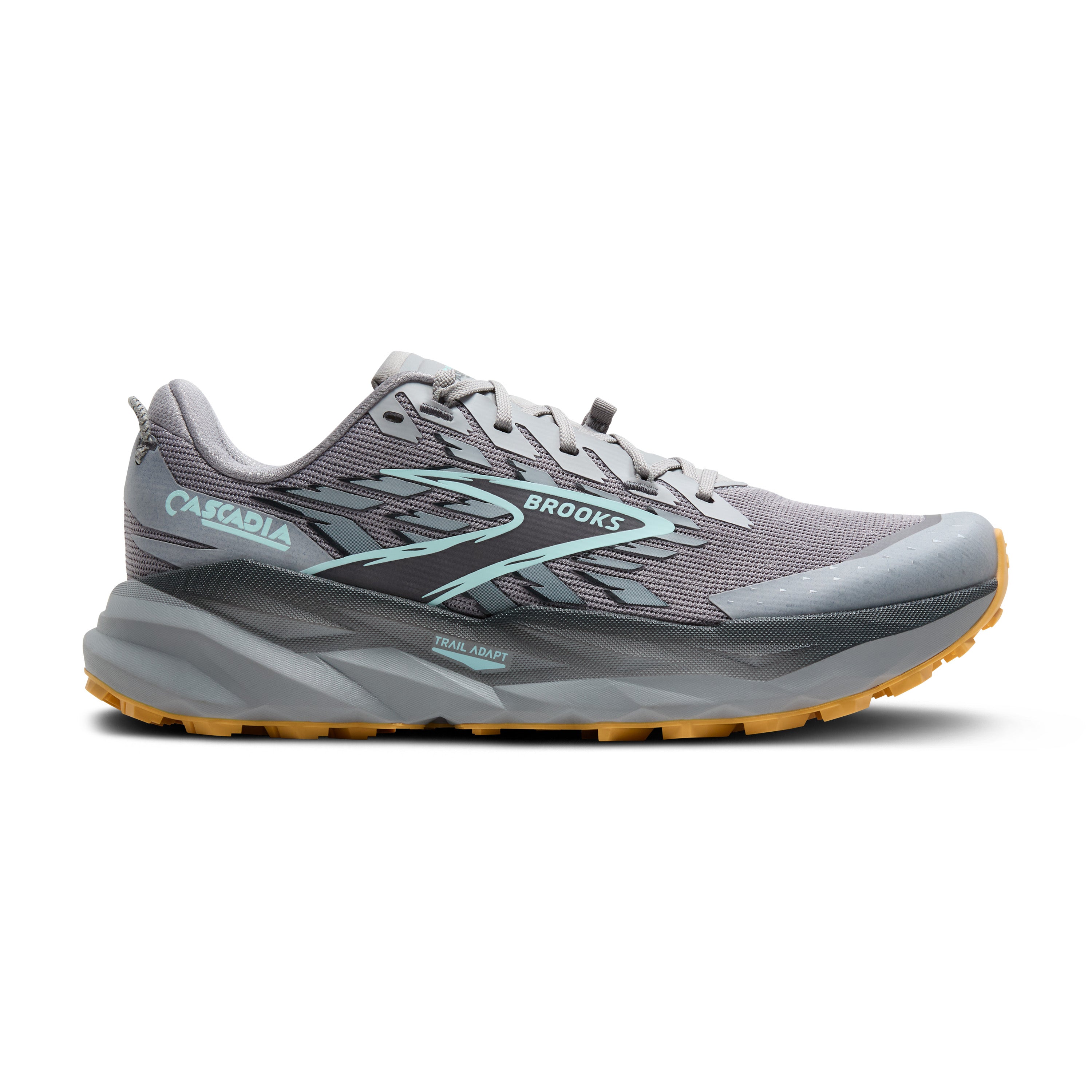 Men's Cascadia 19 (098 - Alloy/Ebony/Orange)