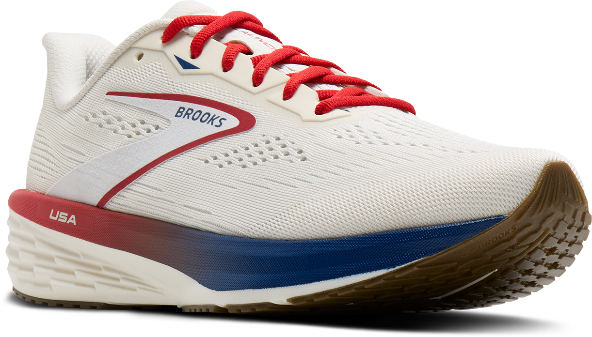 Men's Launch 12 "Stars and Strides" (231 - Coconut/Red/Blue)