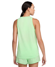 Women's Nike Dri-FIT Tank Top Light Green Pullover Relaxed Fit Active FTS504