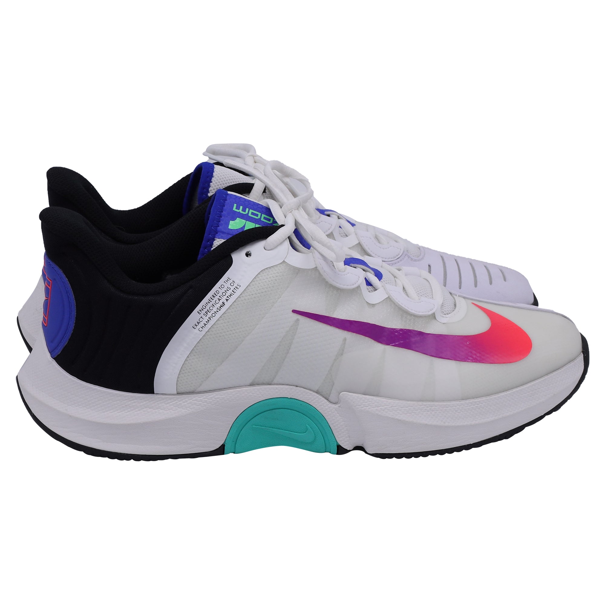 Nike Court Air Zoom GP Sneakers in Multicolor Mixed Media