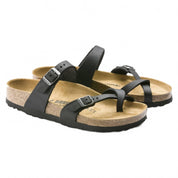 Women's Mayari Oiled Leather Sandal In Black