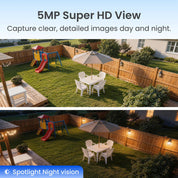 Reolink 3K 5MP HD Security Camera System 2 Pack Solar/Battery Powered Wire-Free