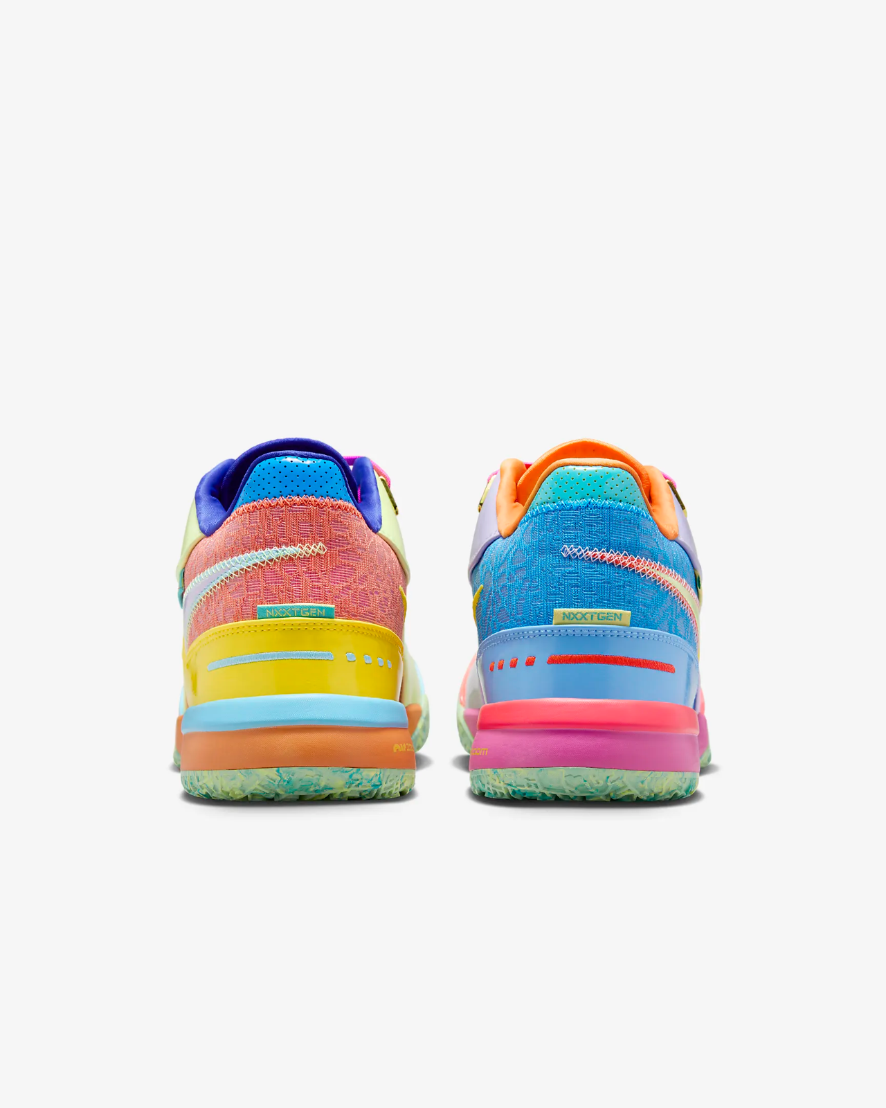 Men's Nike LeBron NXXT Gen AMPD IPS FZ7885-500 Sneaker Multi Basketball Shoe FD586 (Multicolor,11)