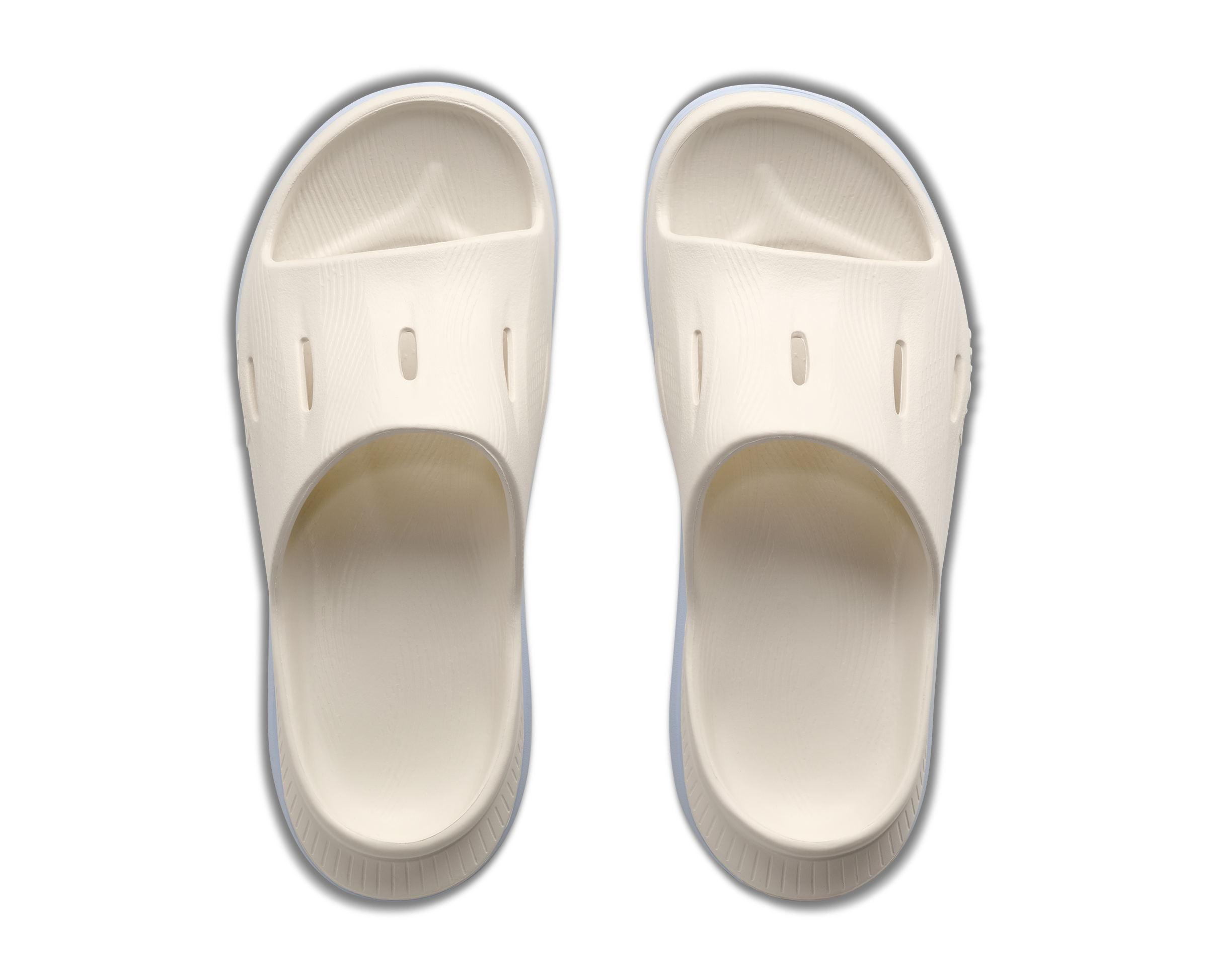 Unisex Ora Recovery Slide 3 (ARMB - Alabaster/Ambient Blue)