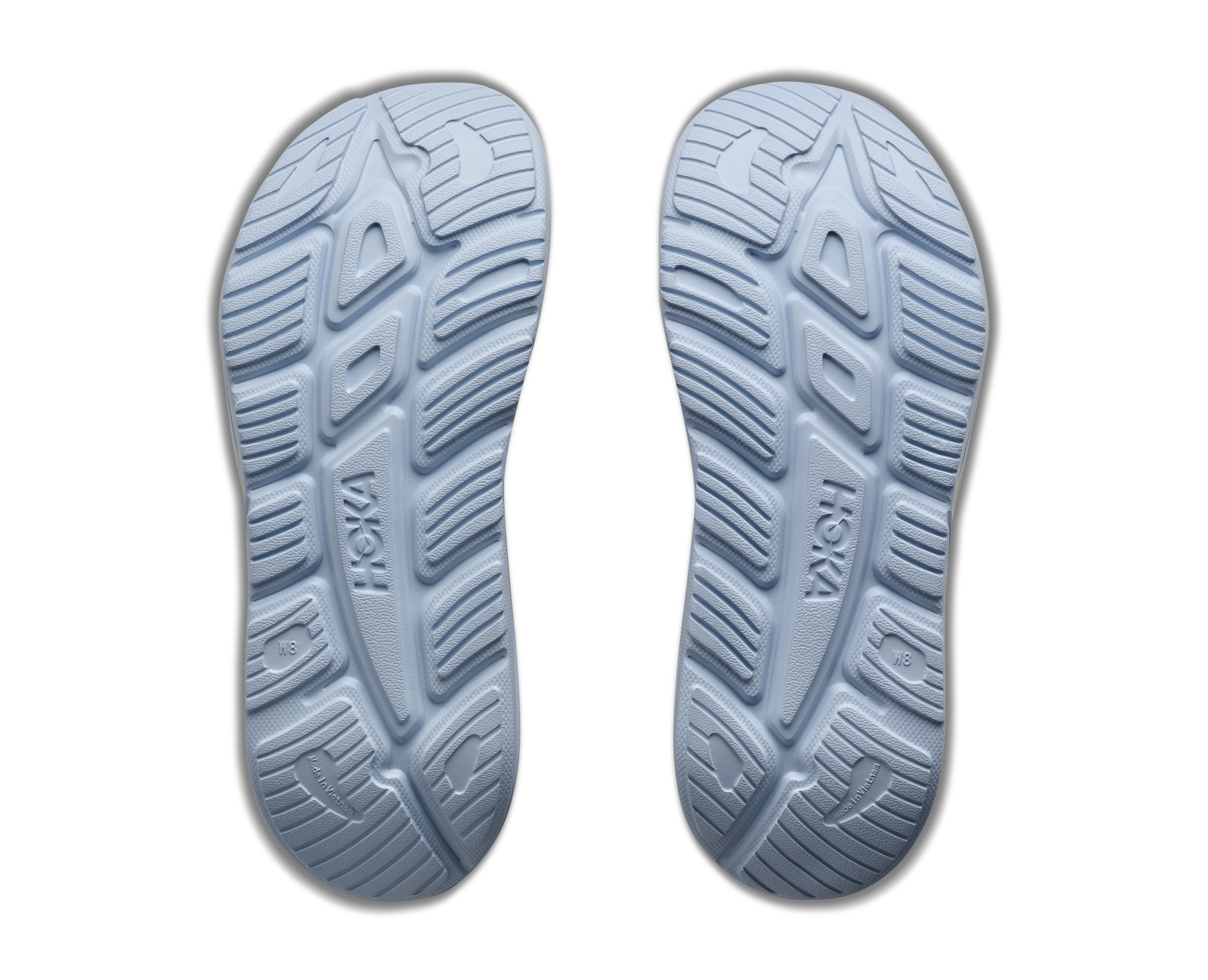 Unisex Ora Recovery Slide 3 (ARMB - Alabaster/Ambient Blue)