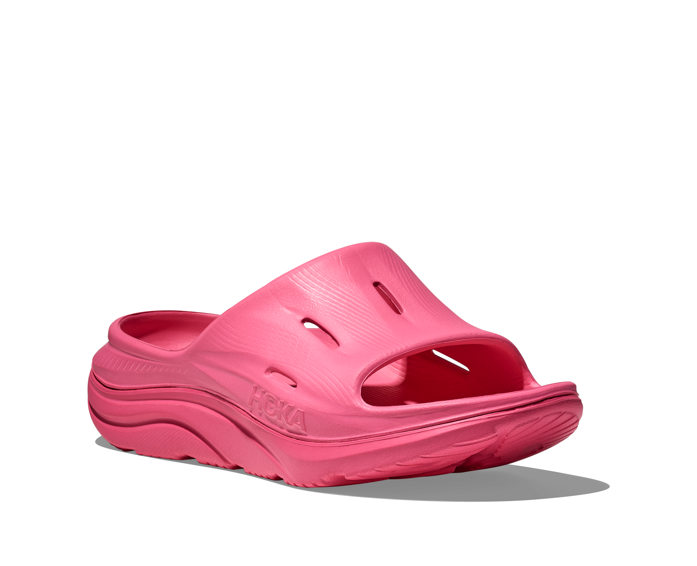 Unisex Ora Recovery Slide 3 (NRSN - Neon Rose/Neon Rose)