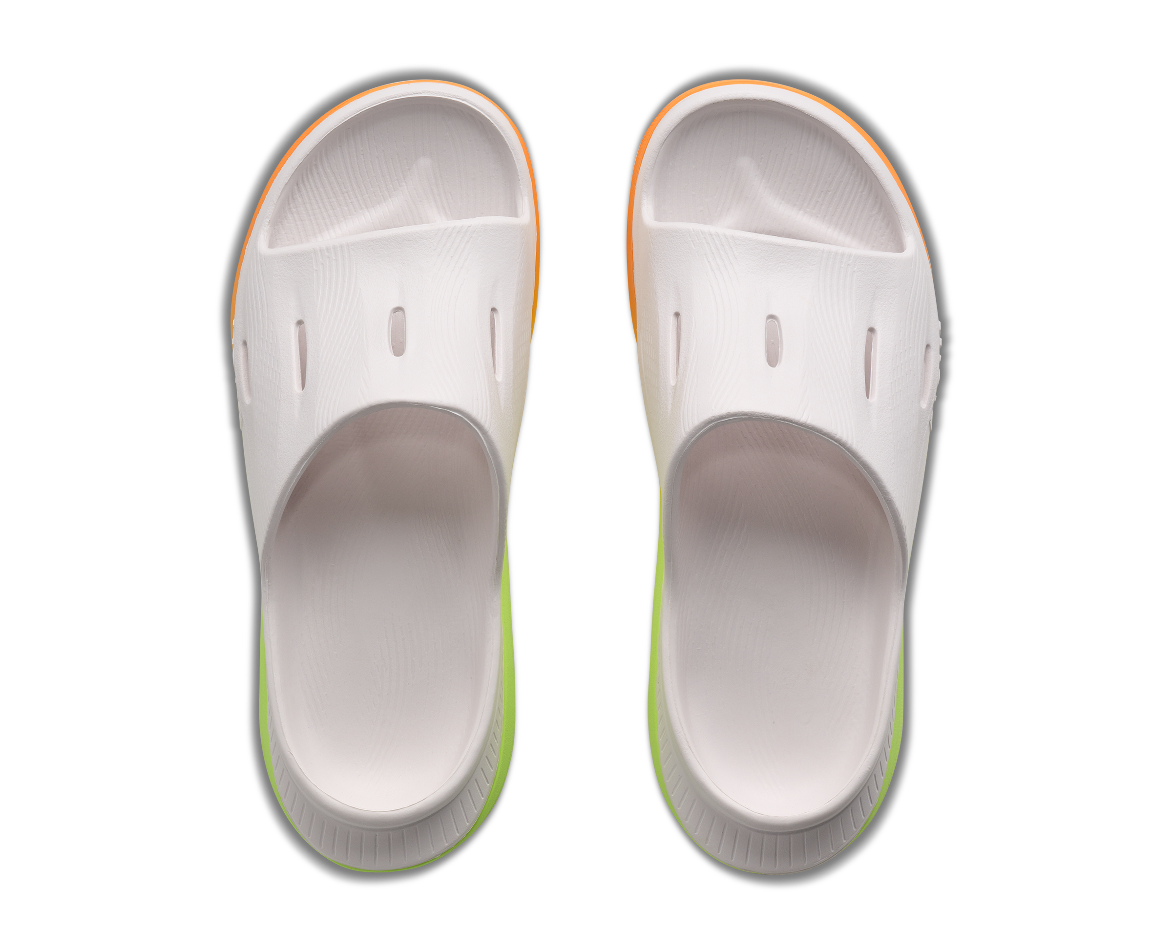 Unisex Ora Recovery Slide 3 (WTNN - White/Neon Yuzu)