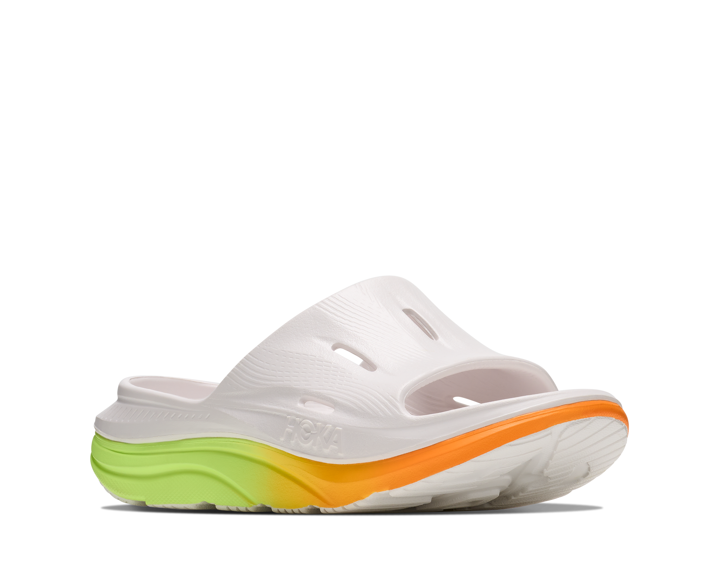 Unisex Ora Recovery Slide 3 (WTNN - White/Neon Yuzu)