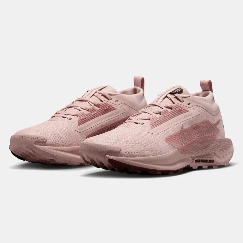 Women's Nike React Pegasus Trail 5 Gore-Tex FQ0912-601 Pink Running Shoes RHS6998