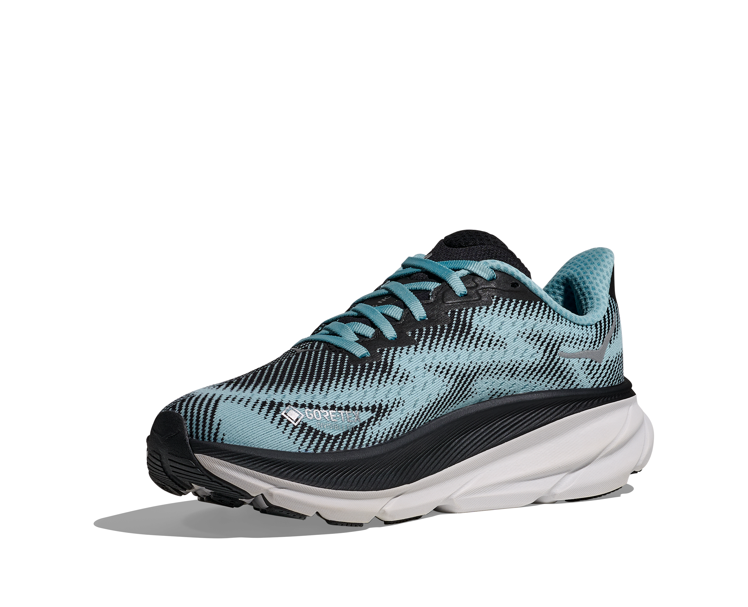 Women's Clifton 9 GTX (BNDR - Black/Raindrop)