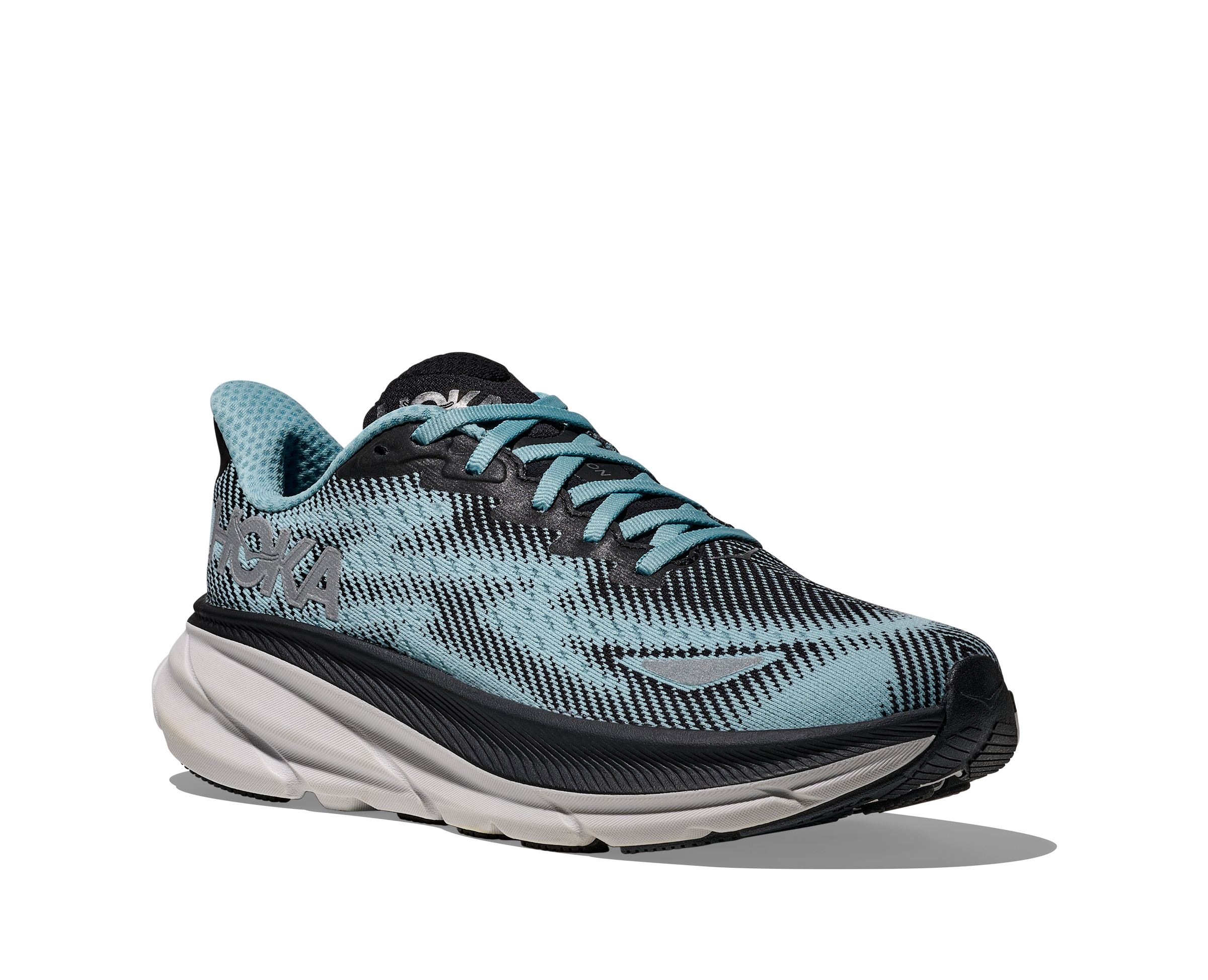 Women's Clifton 9 GTX (BNDR - Black/Raindrop)