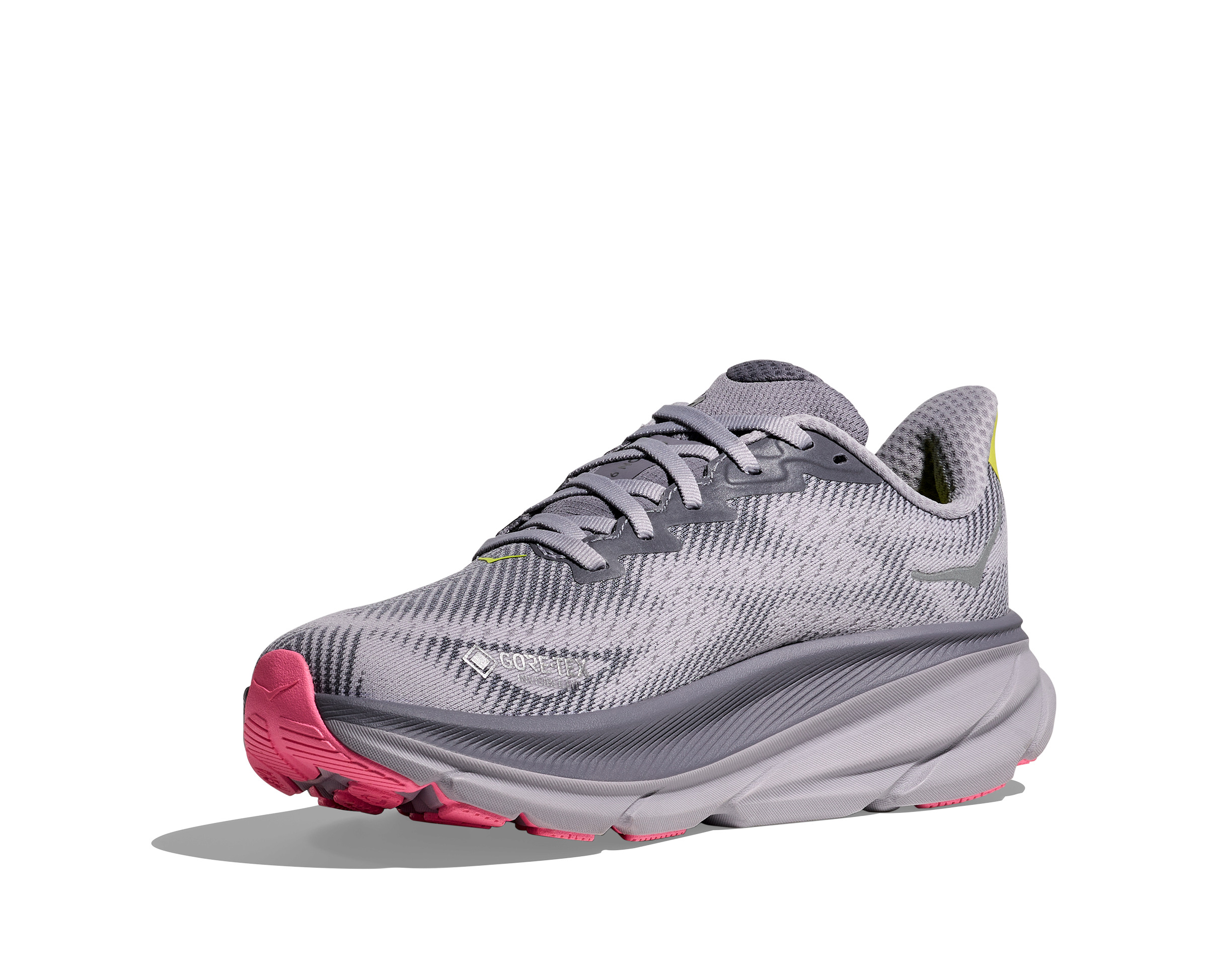 Women's Clifton 9 GTX (GYSK - Grey Skies/Foggy Grey)