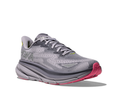 Women's Clifton 9 GTX (GYSK - Grey Skies/Foggy Grey)