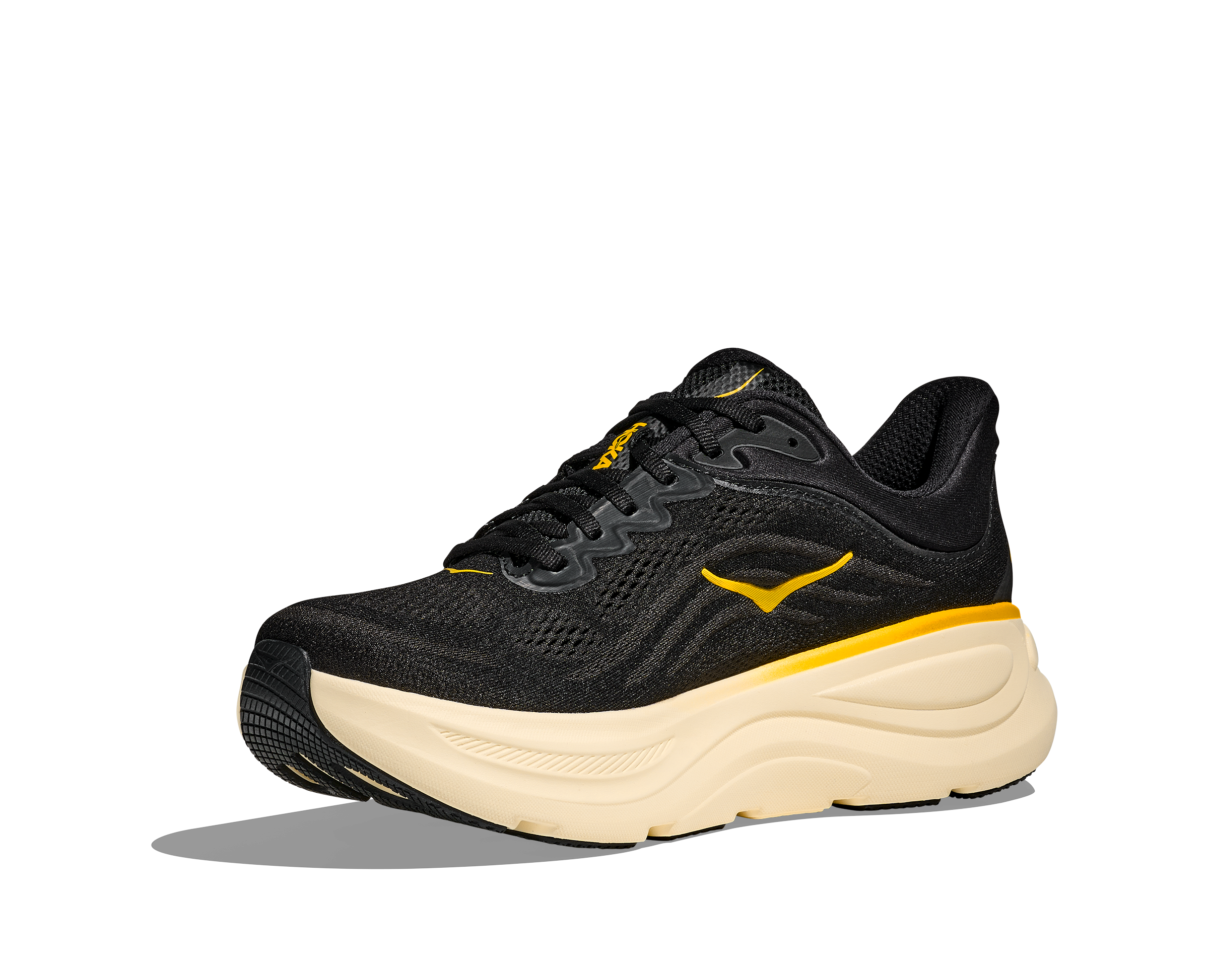 Men's Bondi 9 EXTRA WIDE (CWG - Carbon Black/Yellow Gold)
