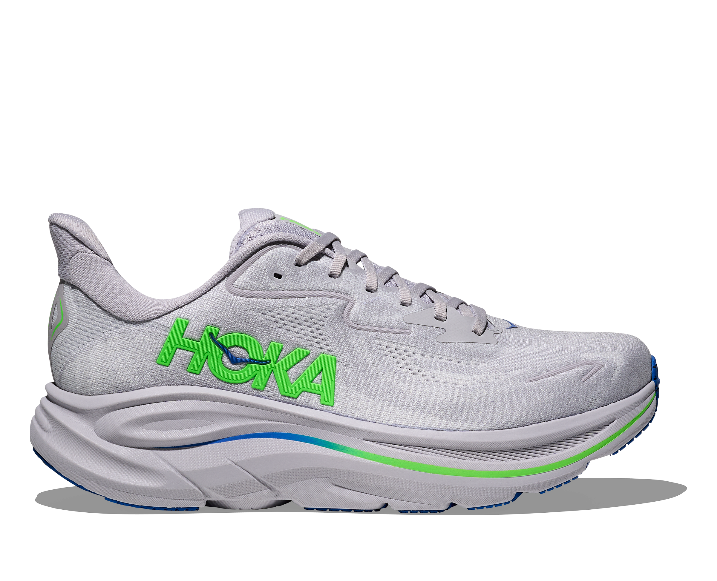 Men's Clifton 10 (AYNN - Ash Grey/Neon Green)