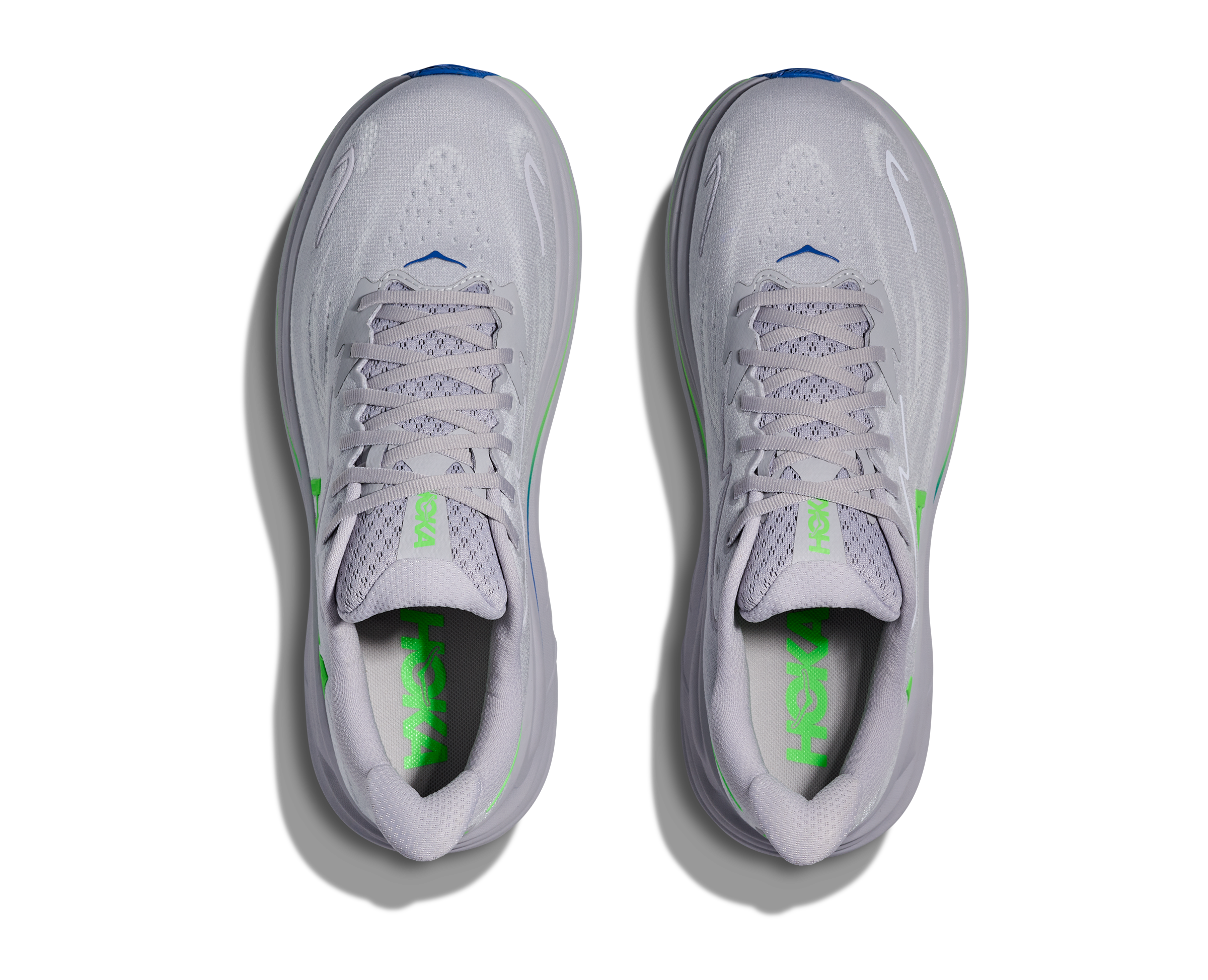 Men's Clifton 10 (AYNN - Ash Grey/Neon Green)