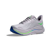 Men's Clifton 10 (AYNN - Ash Grey/Neon Green)