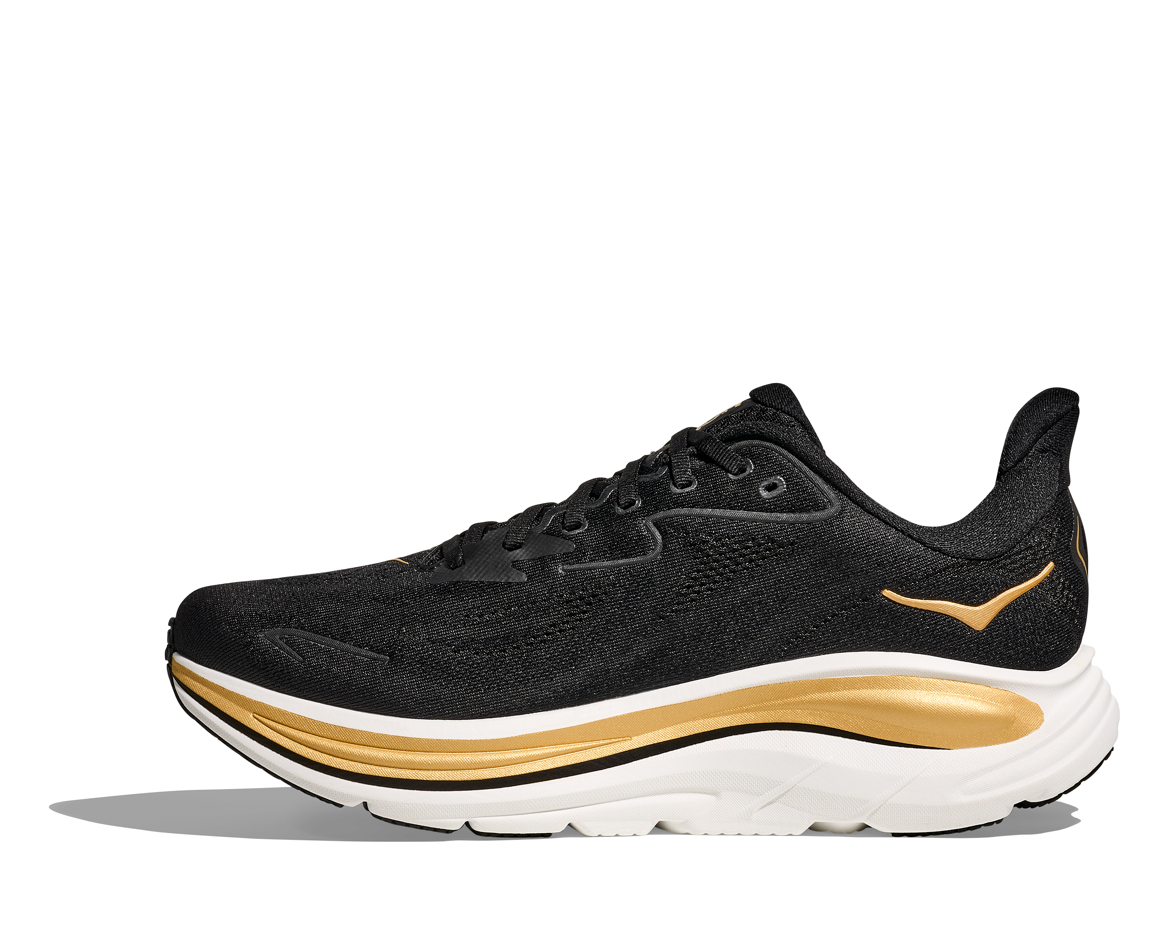 Men's Clifton 10 (BKGD - Black/Gold)