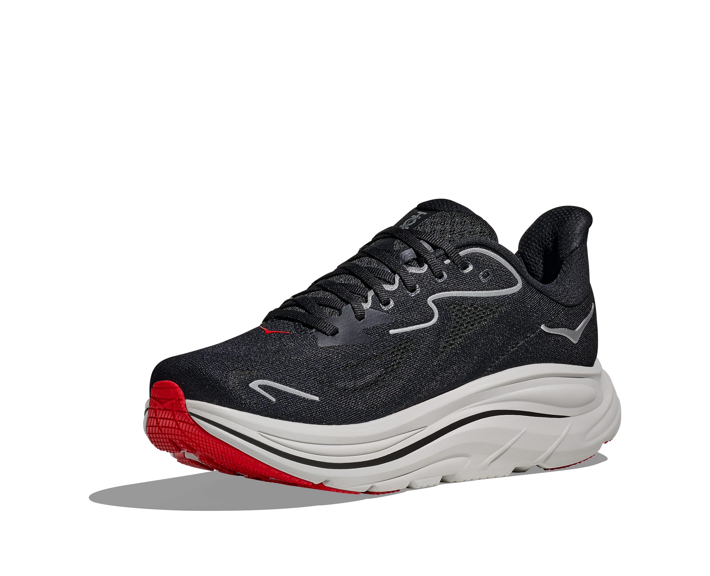 Men's Clifton 10 (BKSV - Black/Silver)