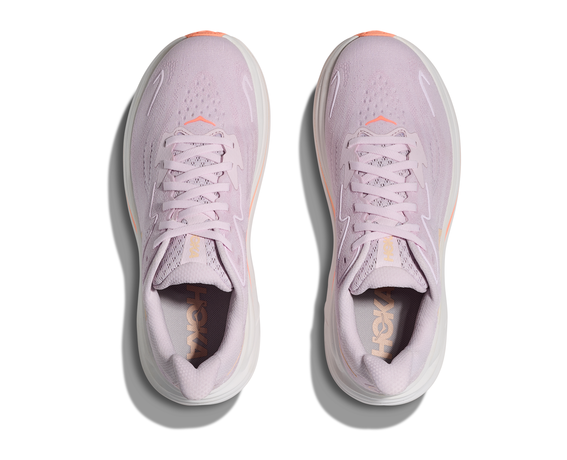 Women's Clifton 10 (LRMT - Lilac Cream/Tangerine Glow)